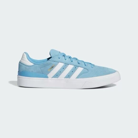 Adidas Busenitz Vulc 2 Men's Skateboarding Shoes Sky Blue White IF2095 - Picture 6 of 16